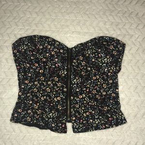 Floral Corset top